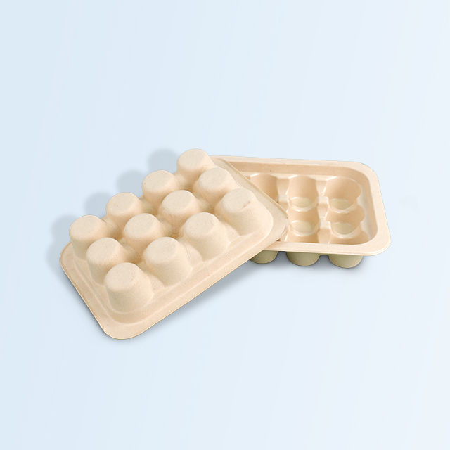 SenCai Sugarcane Bagasse Green Recyclable Egg T...