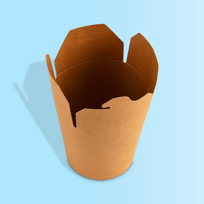 Kraft Paper Food Packaging Fried Chicken Box Pa...