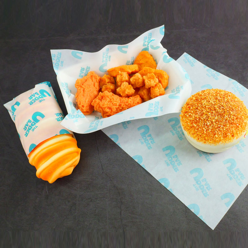 SenCai Oil Proof Food Grade Cooked Paper Sandwich Burger Bread Packaging