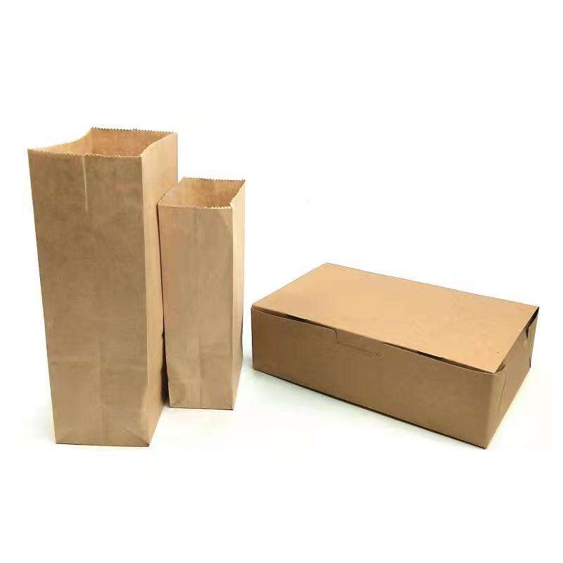 Sen Cai Premium Kraft Paper Food Bags for Takeout & Bakery