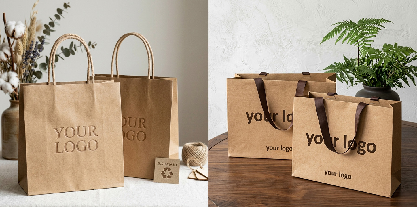 Pinabiskeg ya Sustainable Kraft Totes