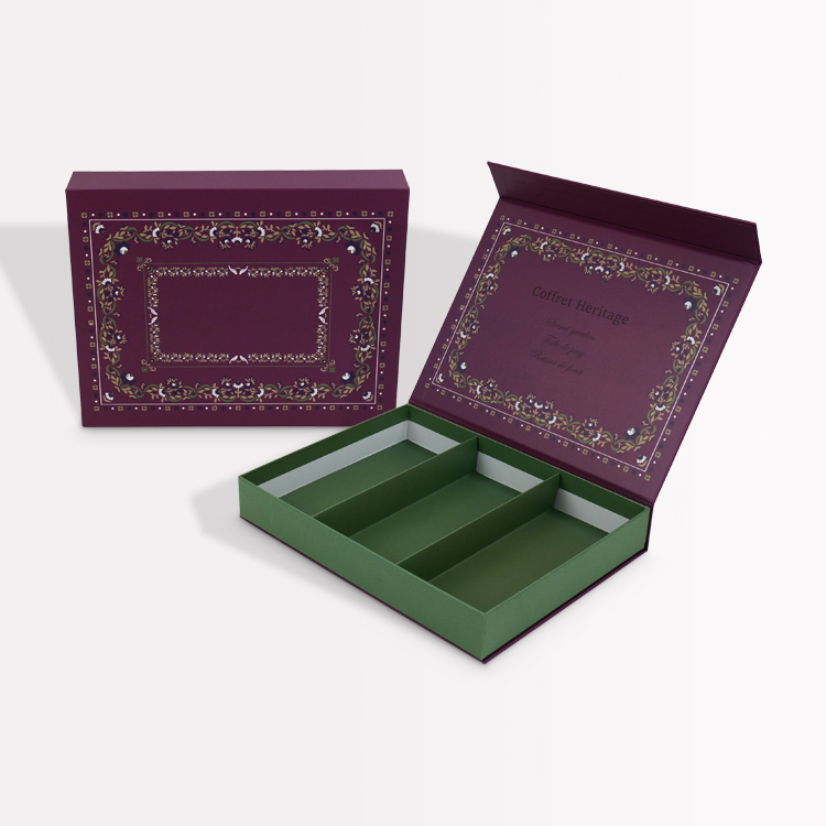 Cutie cadou cu capac magnetic rigid și inserție – Prezentare premium, închidere sigură