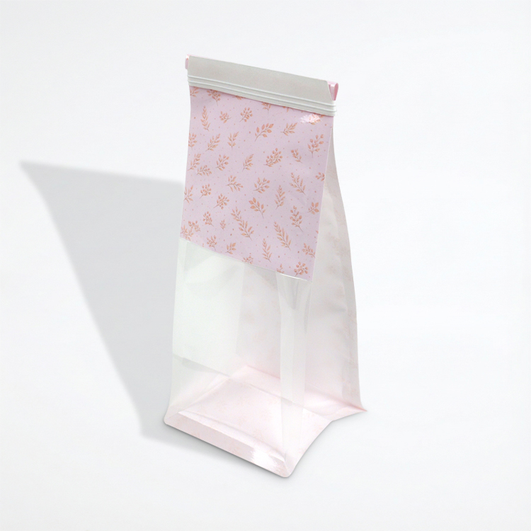 Custom Stand Up Pouch for Bread – Plastic Bag with Clear Window