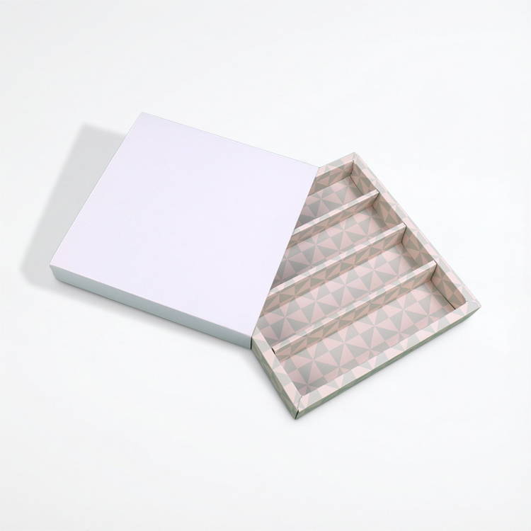 Custom Foldable Paper Box with White Cardboard Divider