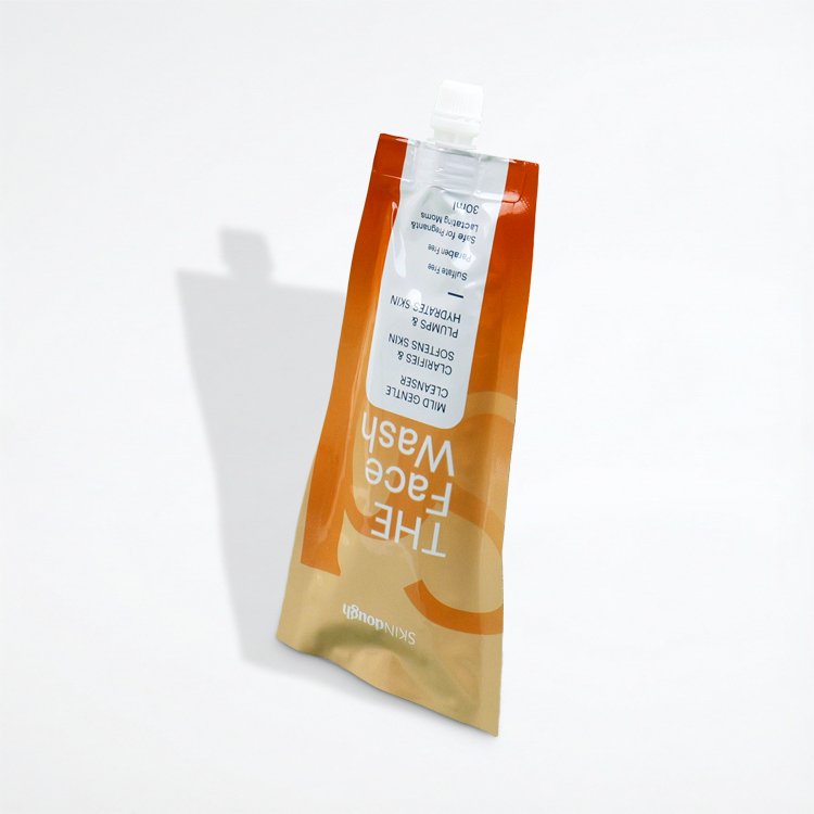 Custom Printed Stand-Up Pouch with Spout – Skincare & Liquid Packaging