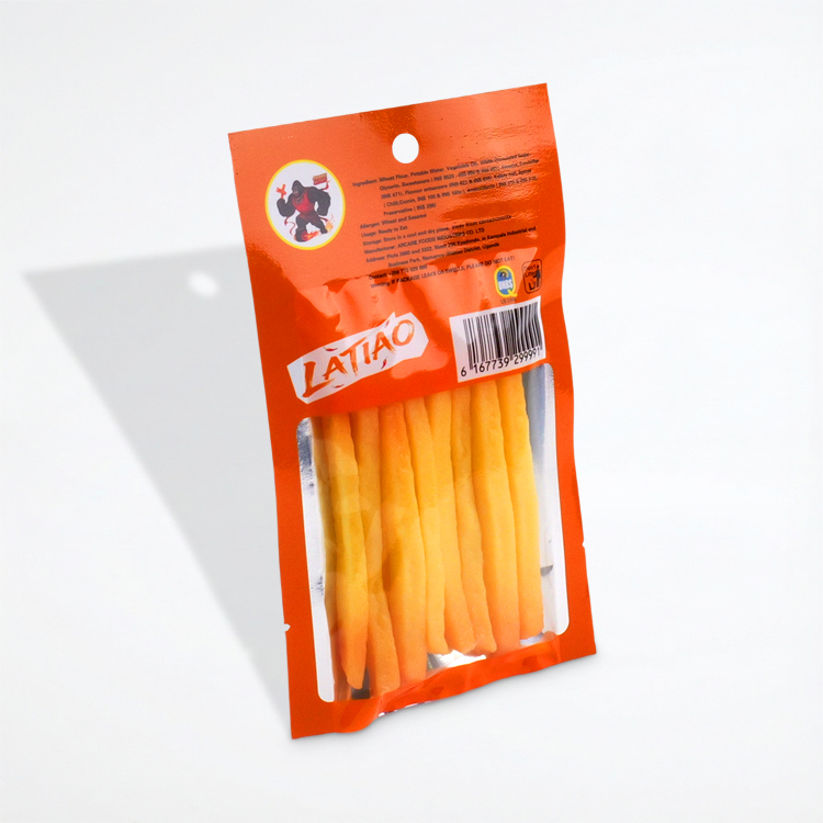 Custom Printed Stand-Up Pouch with Window – Inner Metallized Barrier for Food Packaging