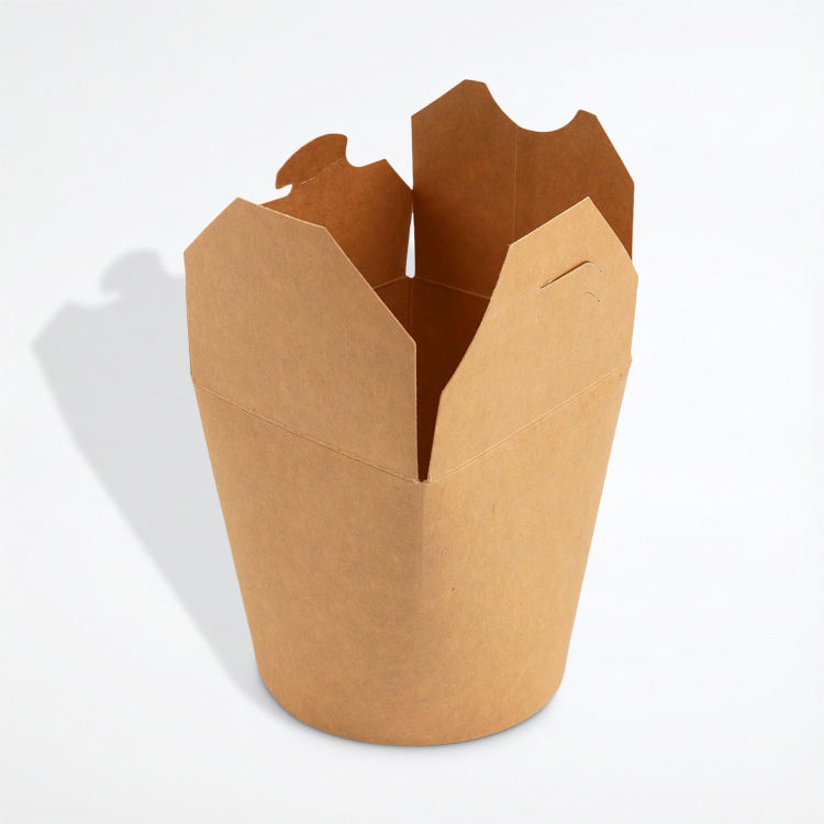 Persoonliche Papier Tas Takeaway Box fer Friite Huhn & Frites