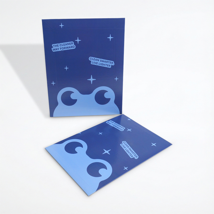 Corrugated Envelope Box with Peel-and-Seal Double-Sided Tape
