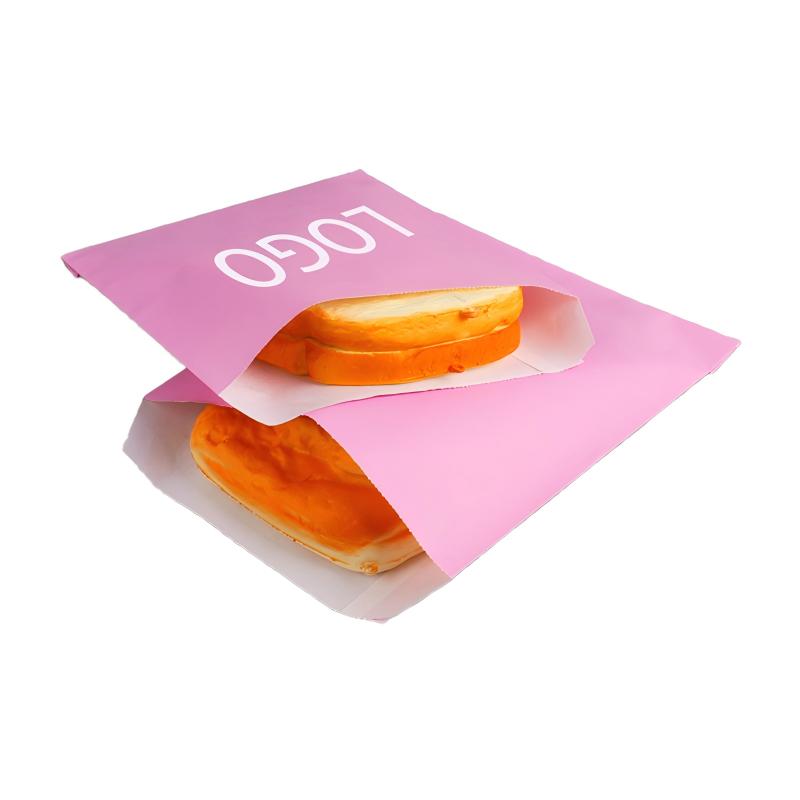 Anti oil paper bags completely solve the embarrassment of traditional packaging leaking oil and soup!