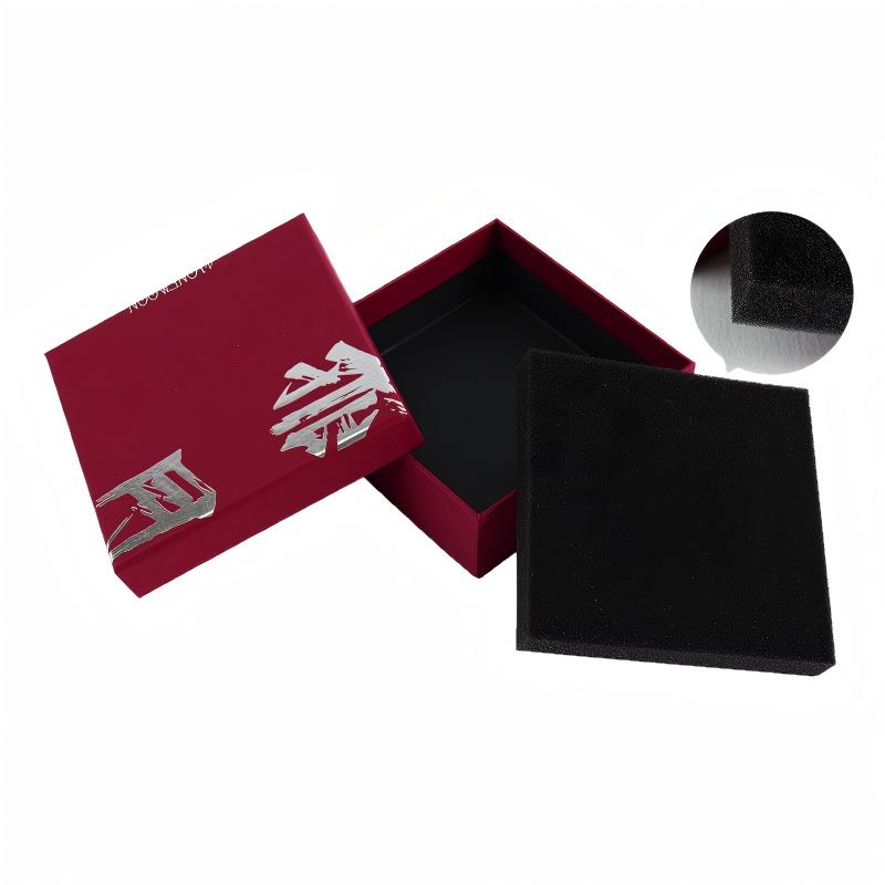 Rigid  Lid and Base Gift Boxes with Sponge Insert