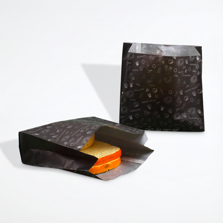 Custom Food-Grade Greaseproof Paper Bags
