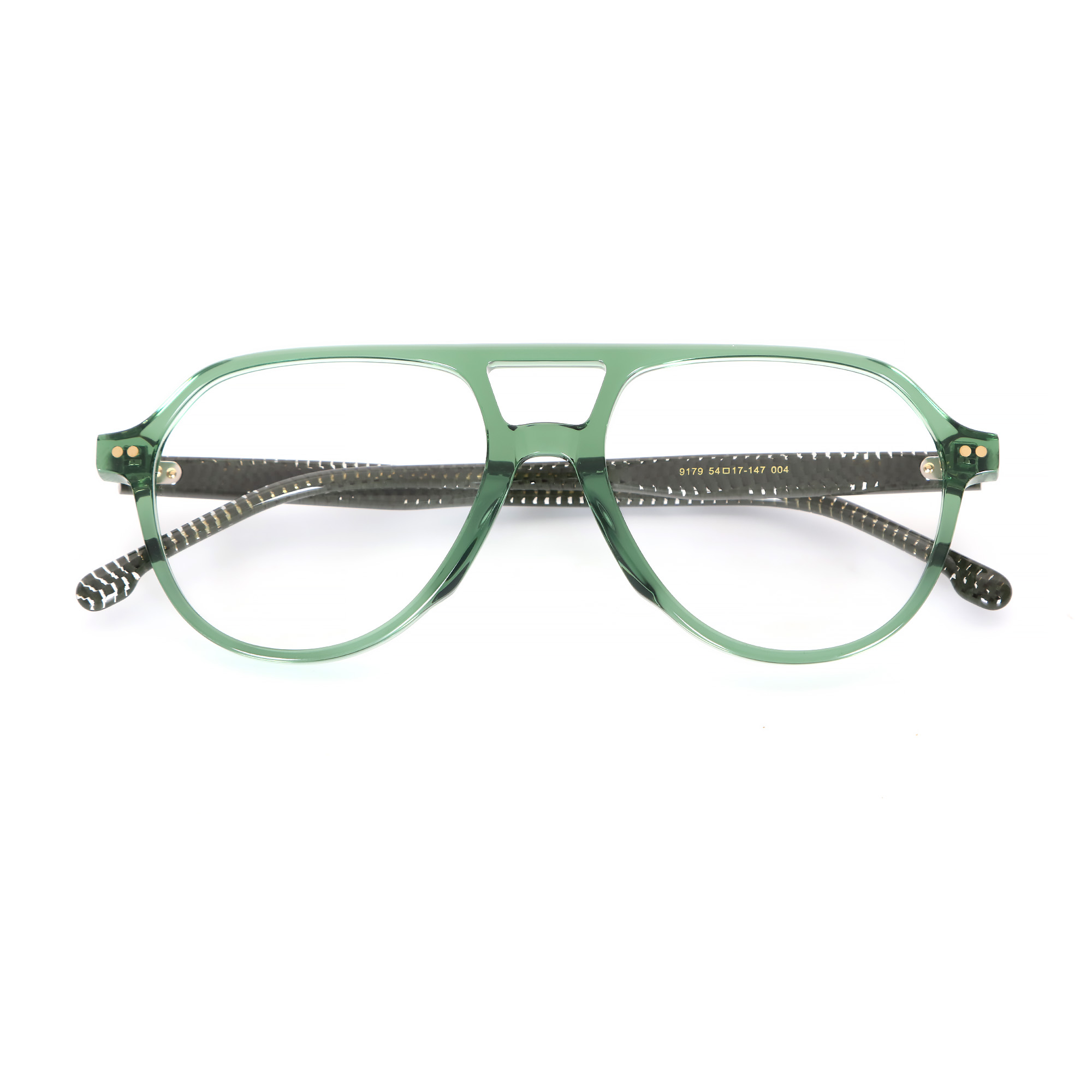 9179 Mint Green Double Bridge Arrow Hinge Acetate Optical Fresh 04.jpg