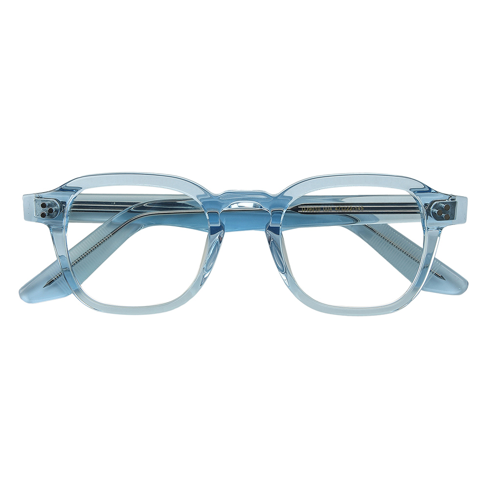 Light Blue Transparent Square Acetate Optical Frames from China Factory | Wholesale Suppliers
