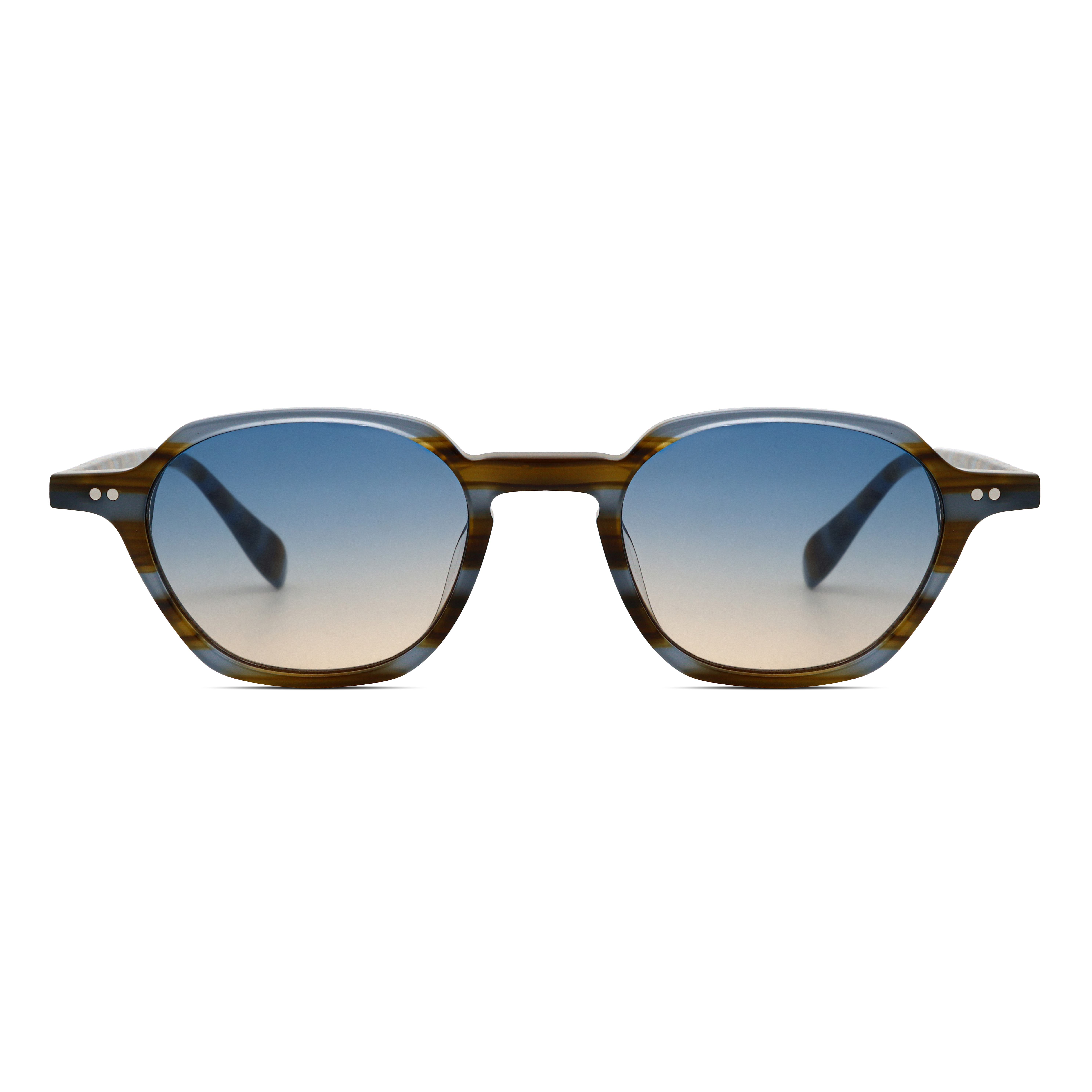 Cat Eye Corporate Gift — Vintage Irregular Round Frame Luxury Sunglasses B2B