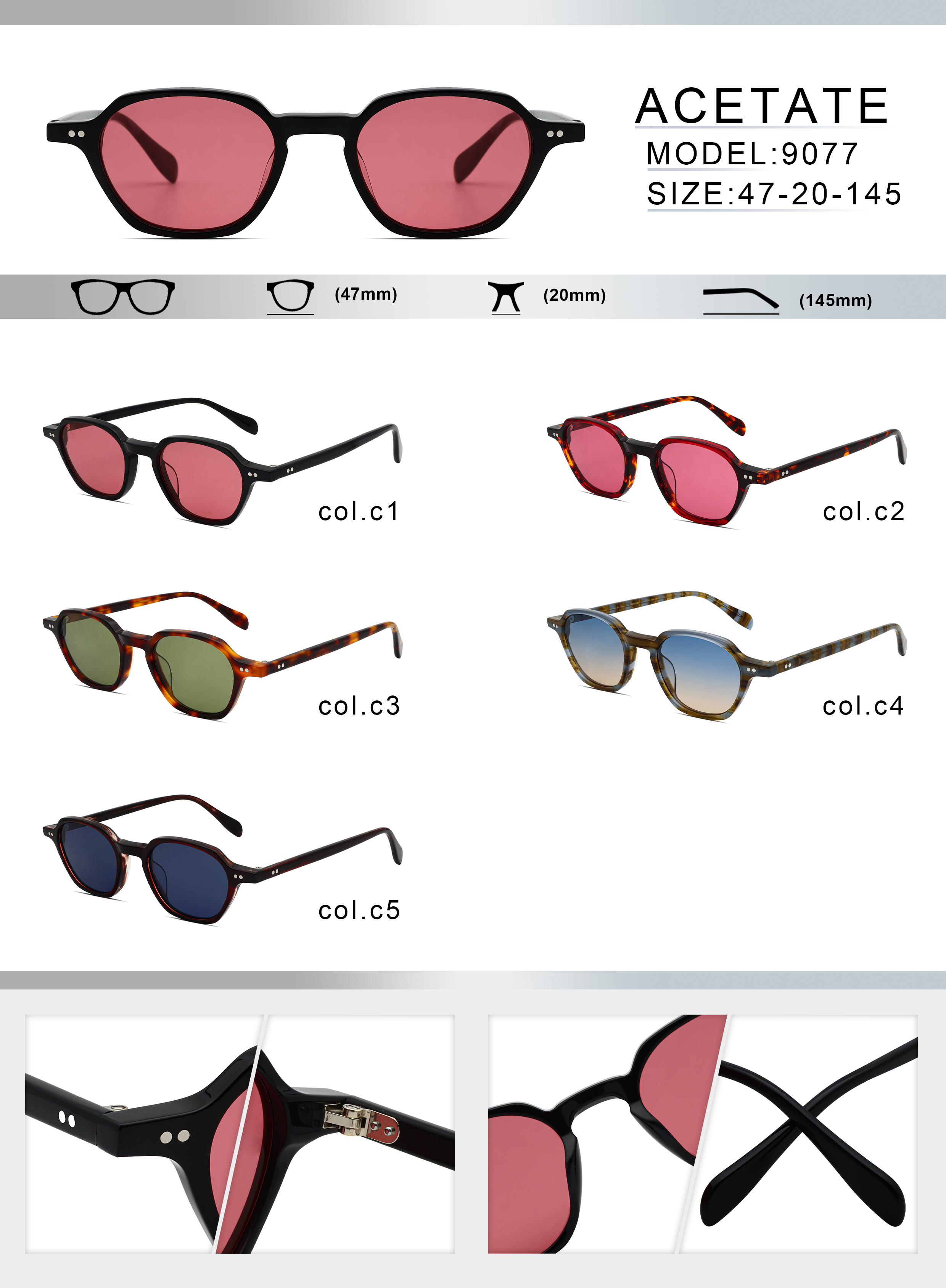 acetate-sunglasses-small-round-frame-rivet-product-catalog-image-1