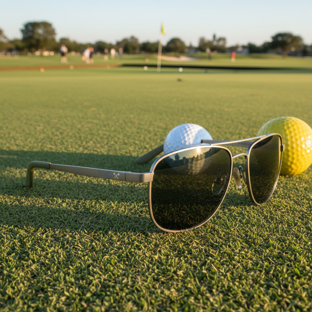 Metal Sunglasses For Casual Golf And Lawn Sports
