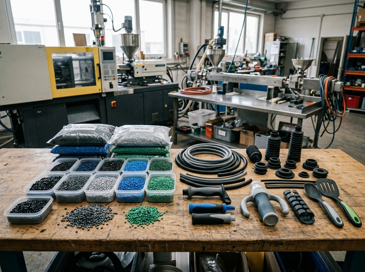 What Is TPE Material? Best Uses in Injection Molding and Extrusion Processing