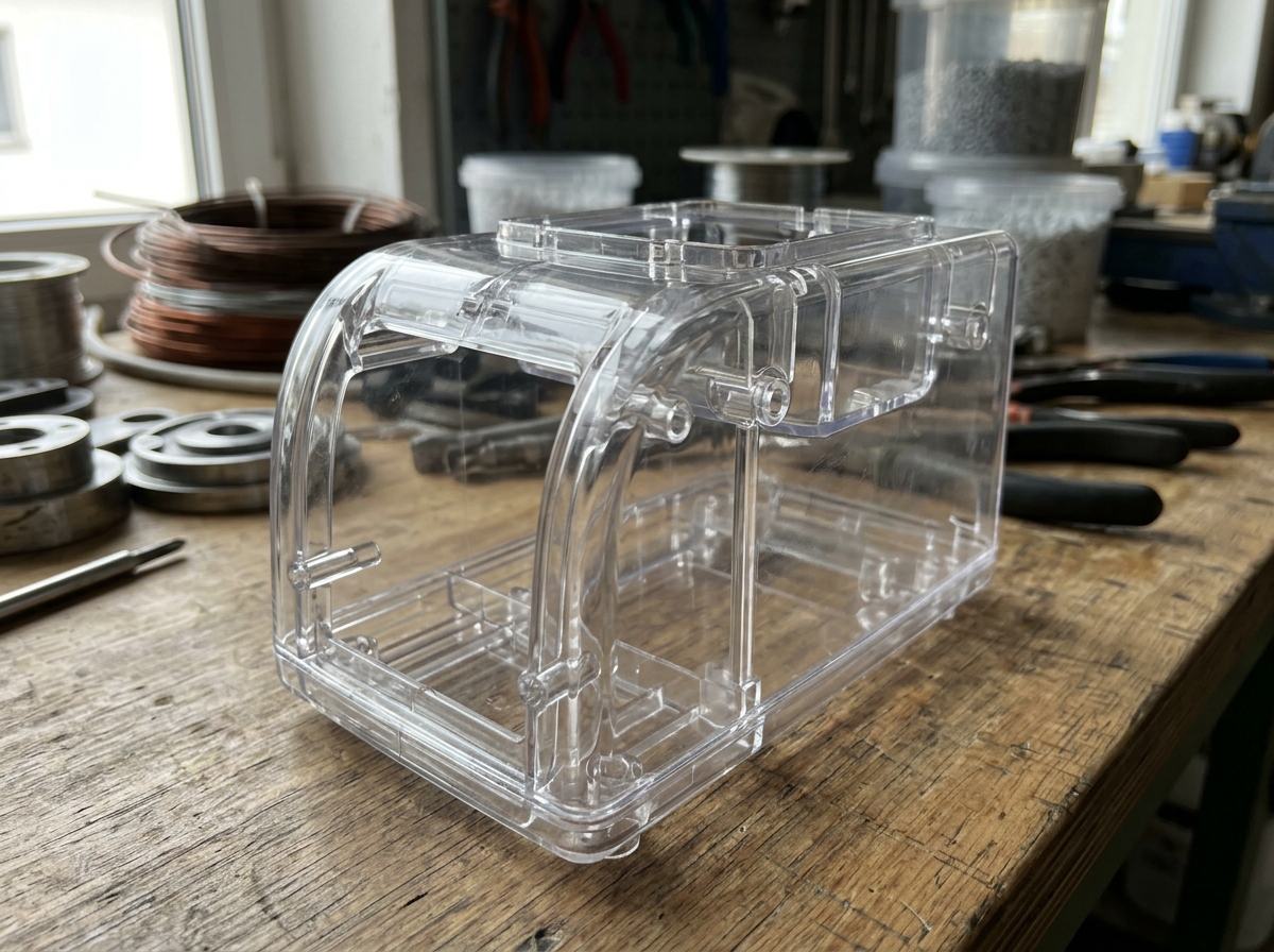 O material SAN é uma boa escolha para invólucros transparentes?