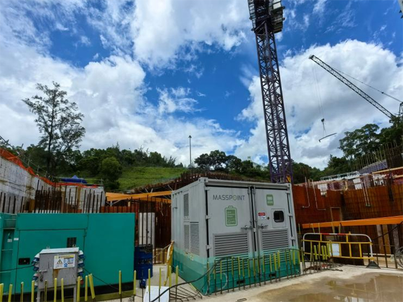 Quiet, Clean Construction: Hybrid Energy Solution for Noise-Sensitive Urban Sites