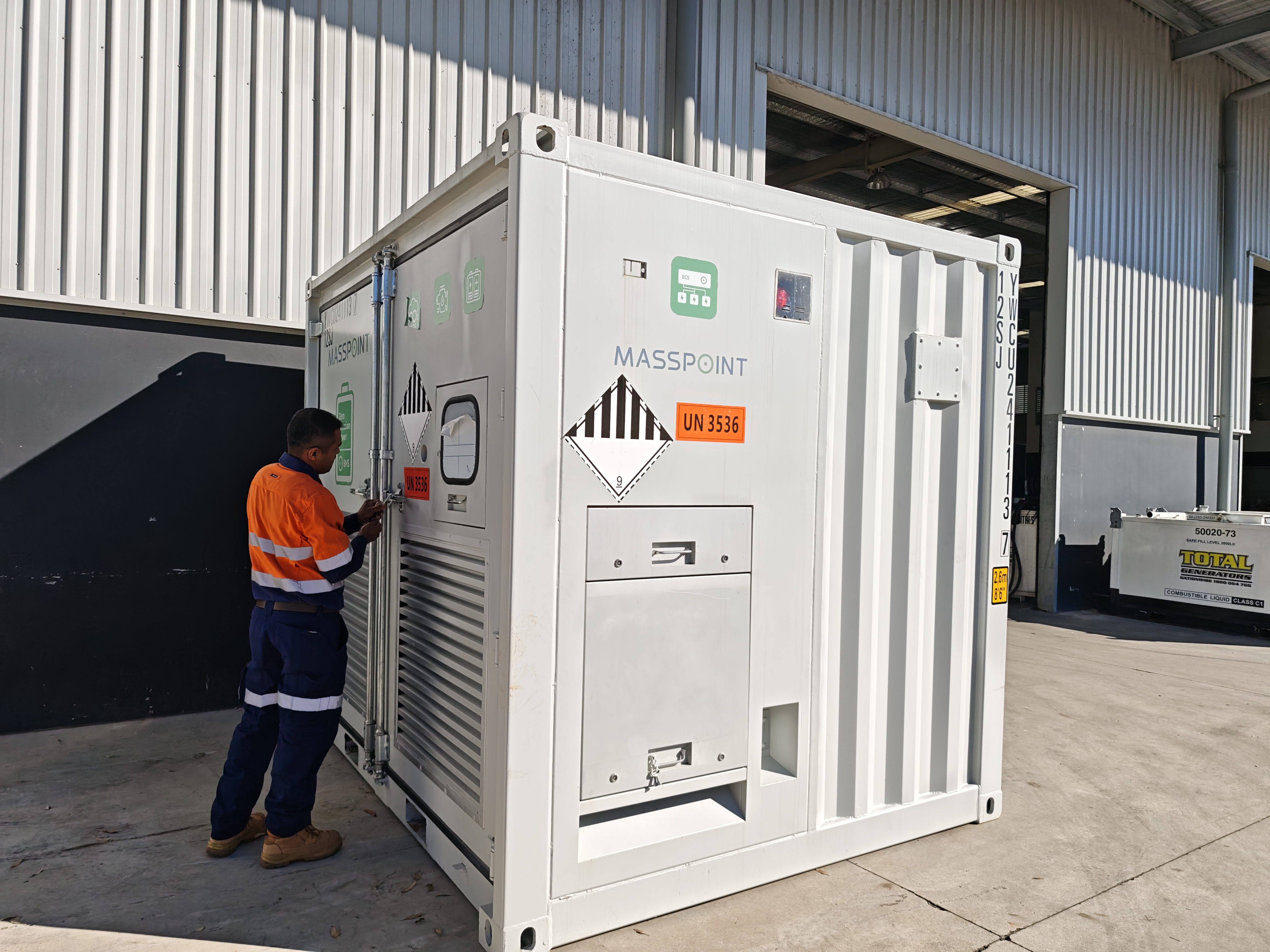 MASSPOINT Hybrid BESS Successfully Demonstrated in Australia, Earning Client Praise