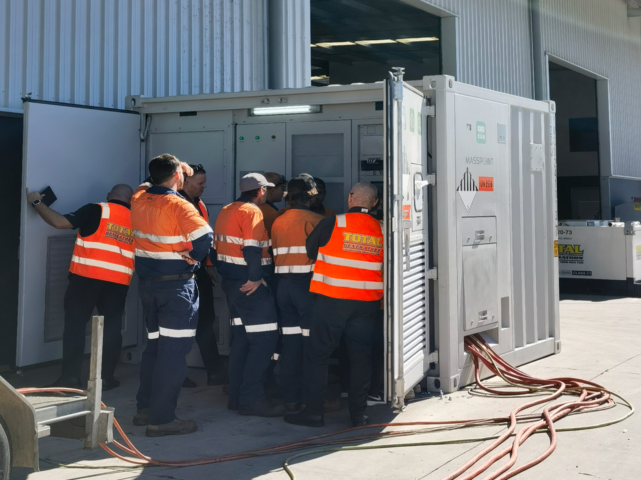 MASSPOINT Hybrid BESS Successfully Demonstrated in Australia, Earning Client Praise