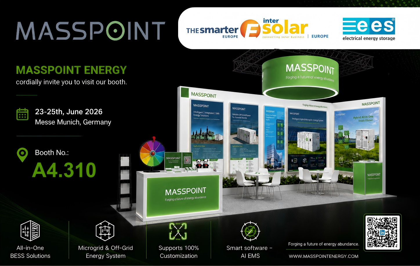 Event Preview | Join MASSPOINT ENERGY at ees Europe 2026!