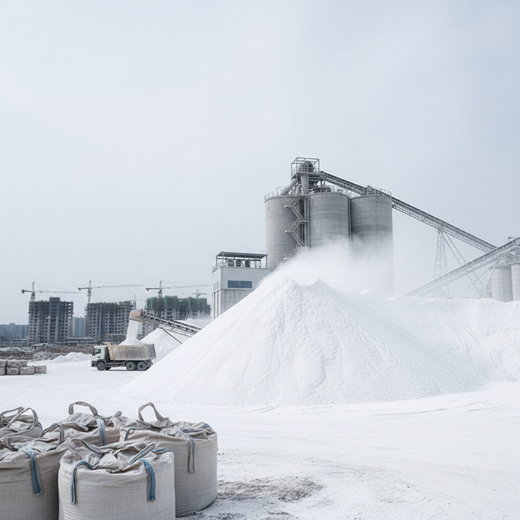 Carbonate Calcium Powder For Construction And Building Materials