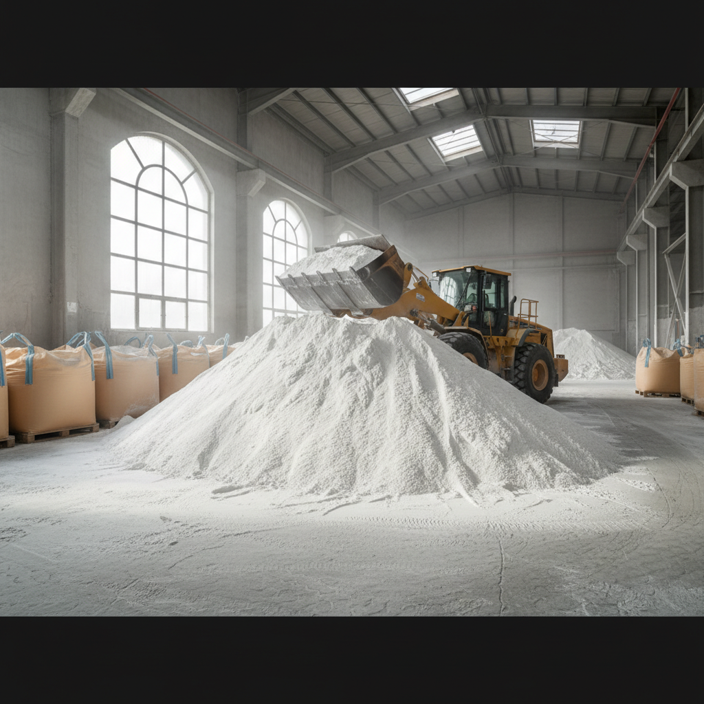 Bulk Calcium Carbonate Powder For Construction And Building Materials