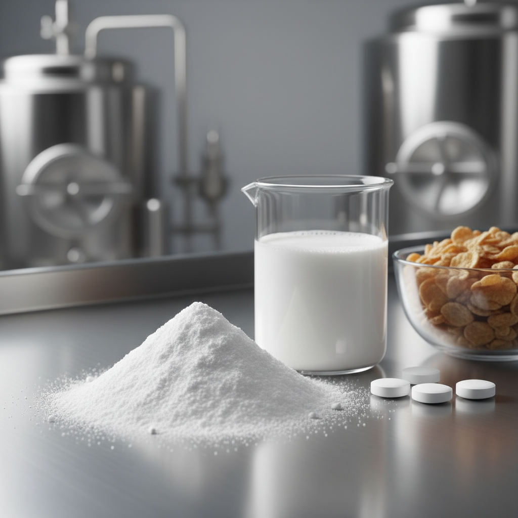 Calcium Carbonate Powder For Food And Beverage Additives