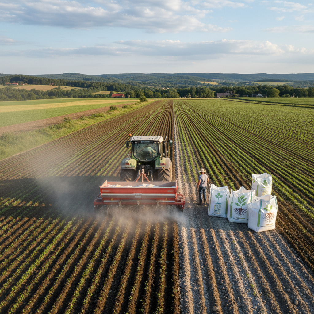 Calcium Carbonate Powder Uses For Agricultural Soil Amendment