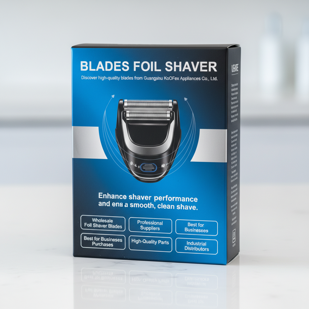 BLADES FOIL SHAVER