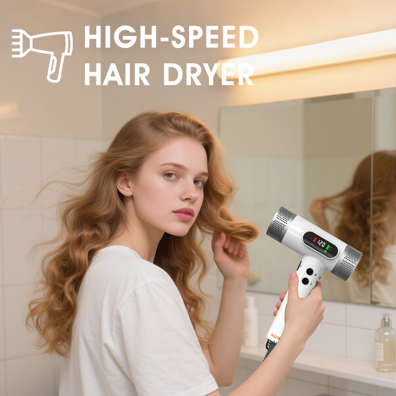 Brushless motor hair dryer