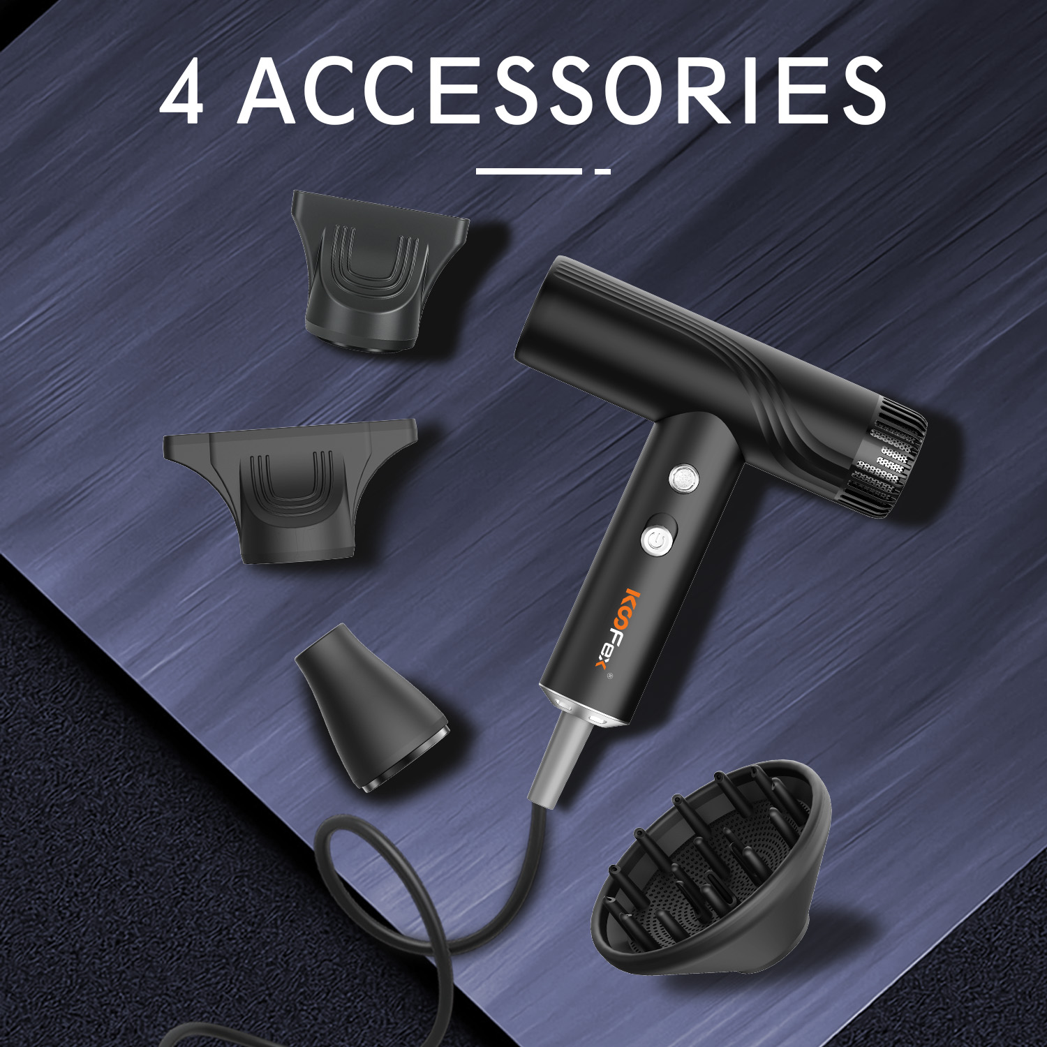 KooFex KF-8400 Brushless High-Speed Mini Hair Dryer 1600W with Accessories (7).jpg