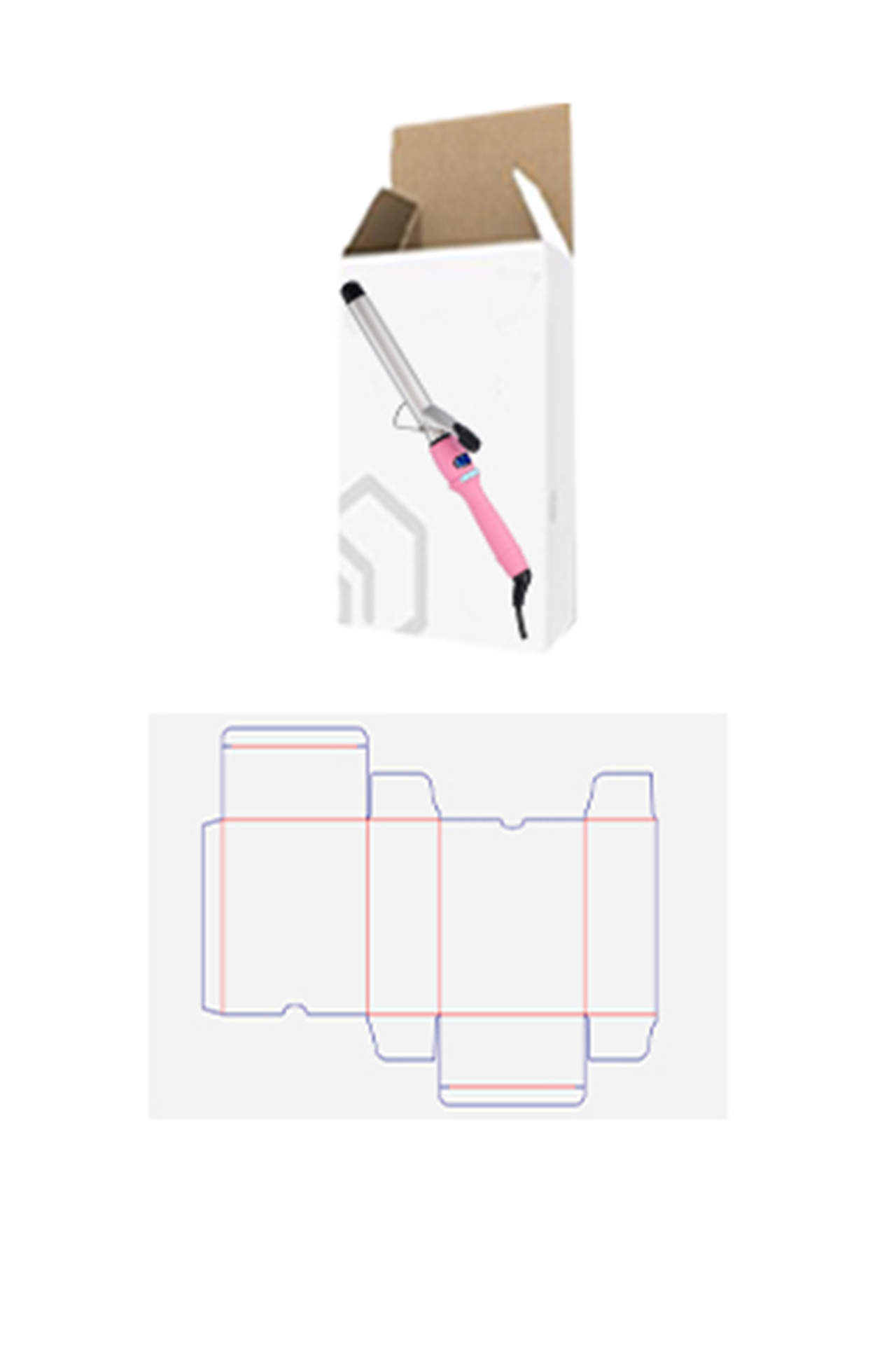 Reverse buckle packaging