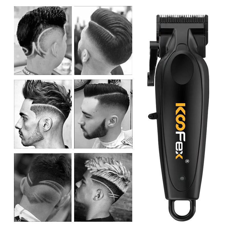 Koofex KF-6245 All Metal Cutting Machine DLC Blade 6500rpm Brushless Motor Hair Clipper