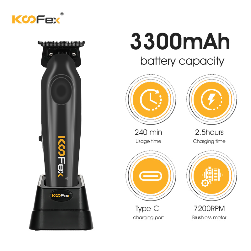 KooFex KF-6301 Dual Ball Bearing Brushless Motor Hair Trimmer for Professional Salon (9).jpg
