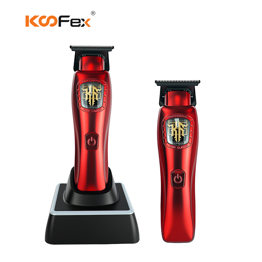 Koofex KF-6609 Vector Motor Professional DLC Blade 2000mAh Barber Hair Trimmer