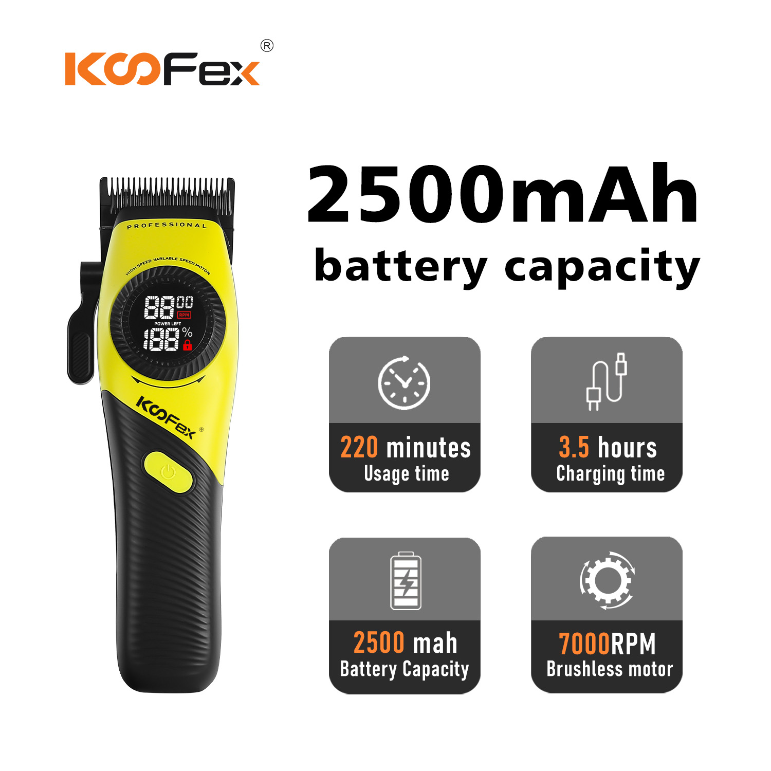 KooFex KF-6419 Professional Metal Body BLD...