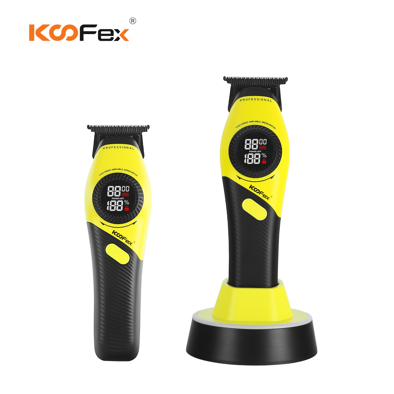 KooFex KF-6420 Barber Supplies Hair Removal Appliances Salon Pro BLDC Electric Hair Trimmers