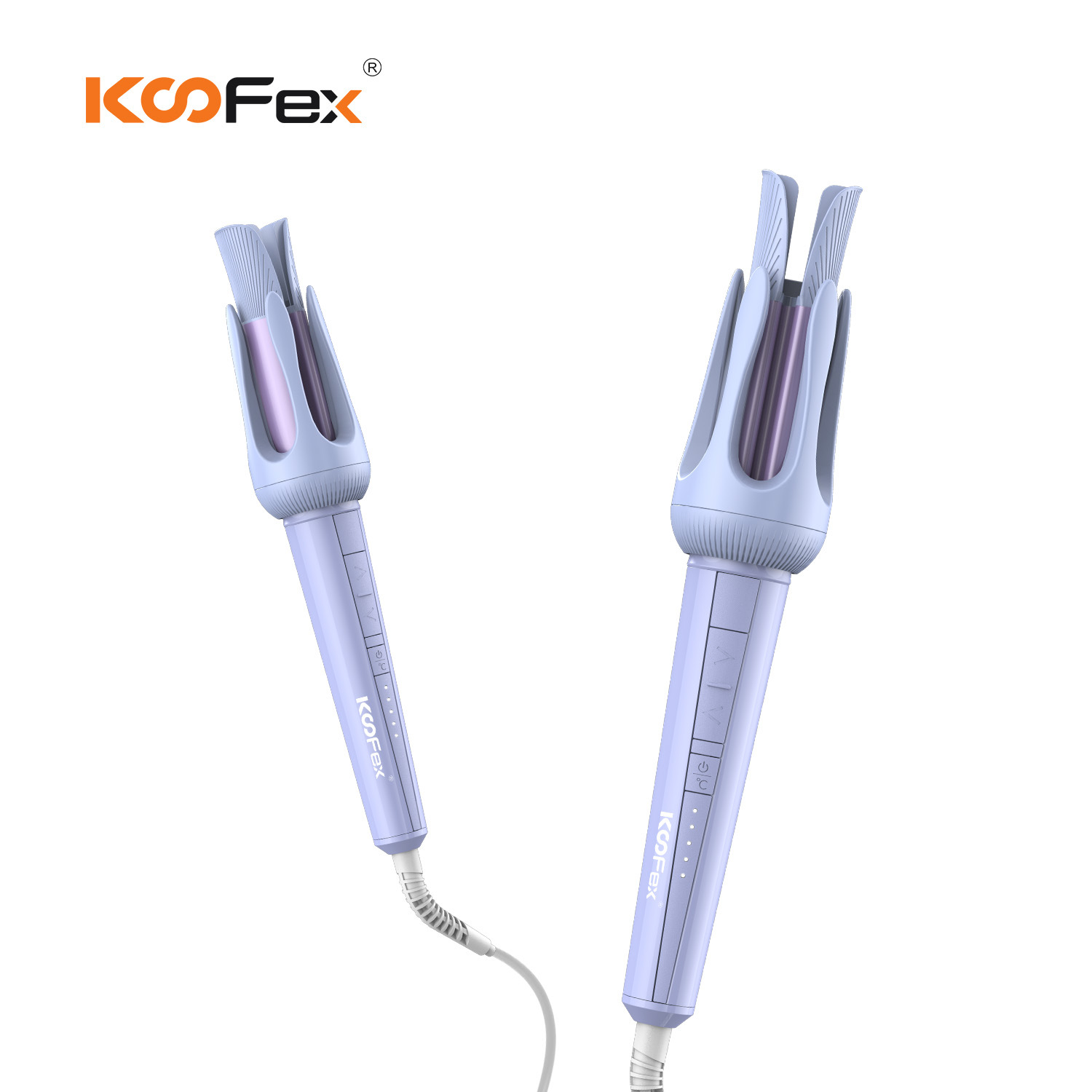 KooFex 5-Level Temperature Adjustable Automatic Hair Curler with PTC Heating for women