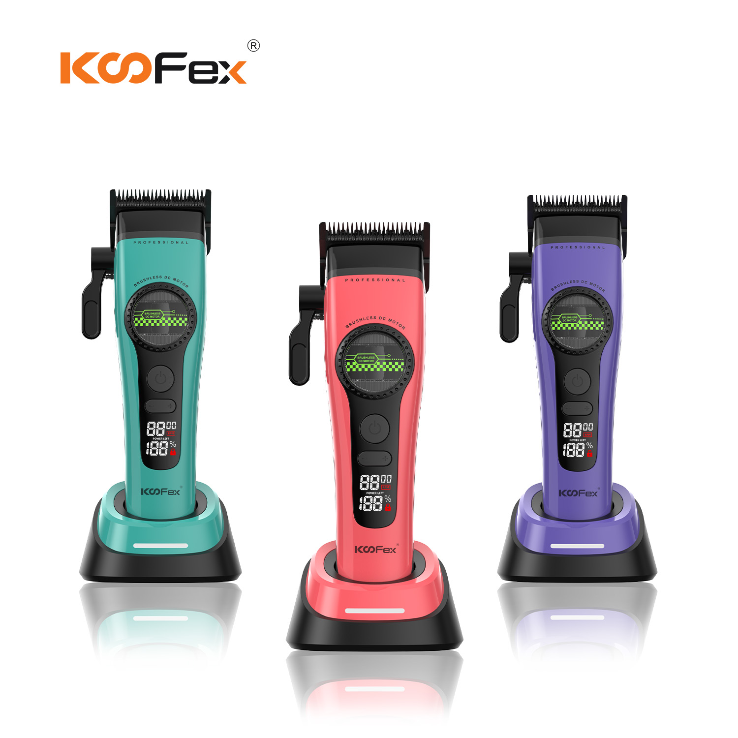 professional hair clipper and trimmer set, barber clipper set