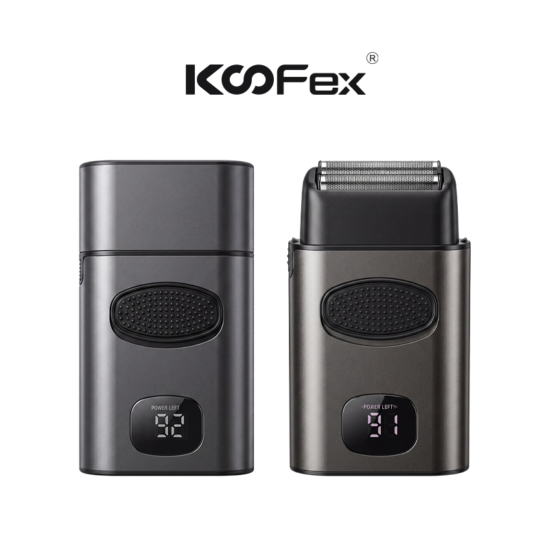 KooFex KF-6456 ODM/OEM 8000rpm  Pro Dual Foil Shaver for Barber Salon