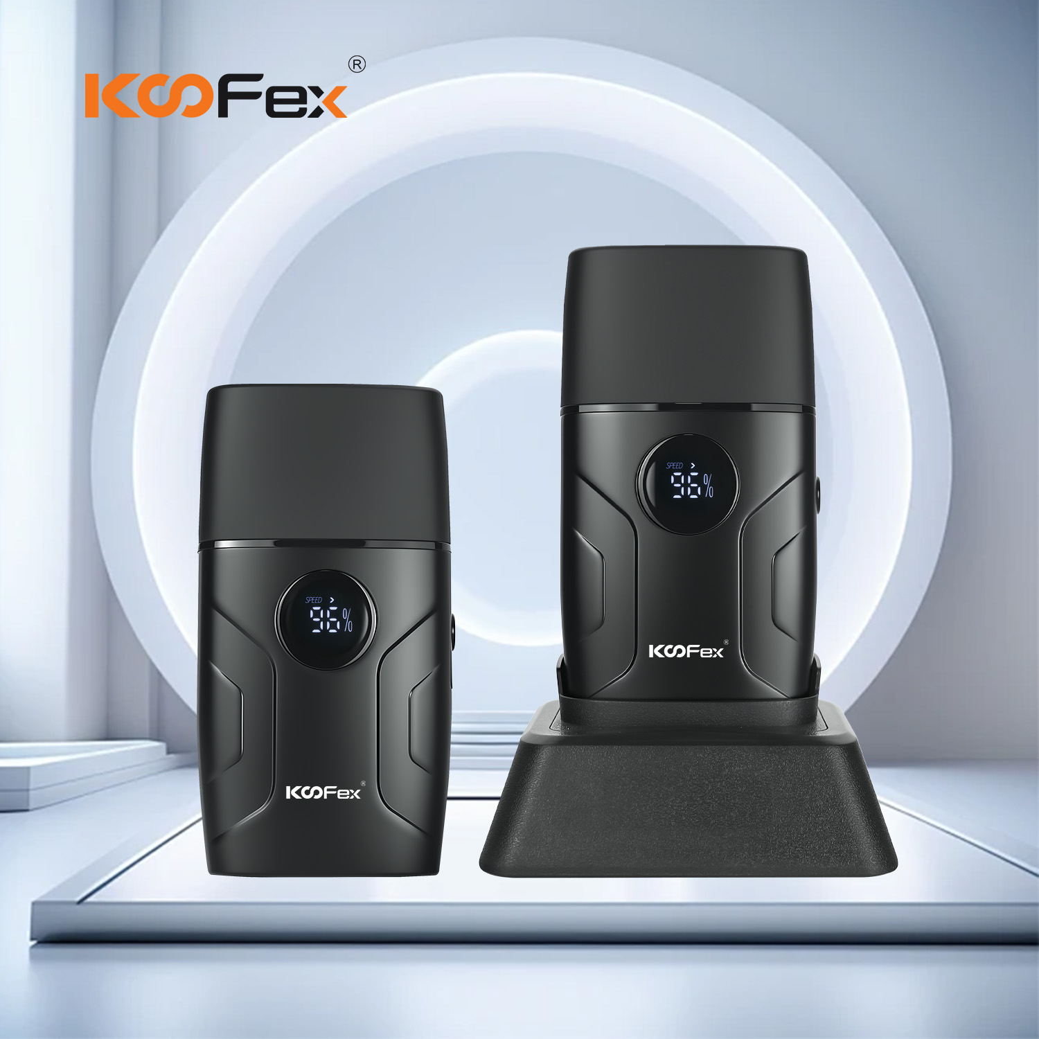 KooFex KF-6409 UV Sterilizing Foil Shaver - 3 Speeds Digital Display