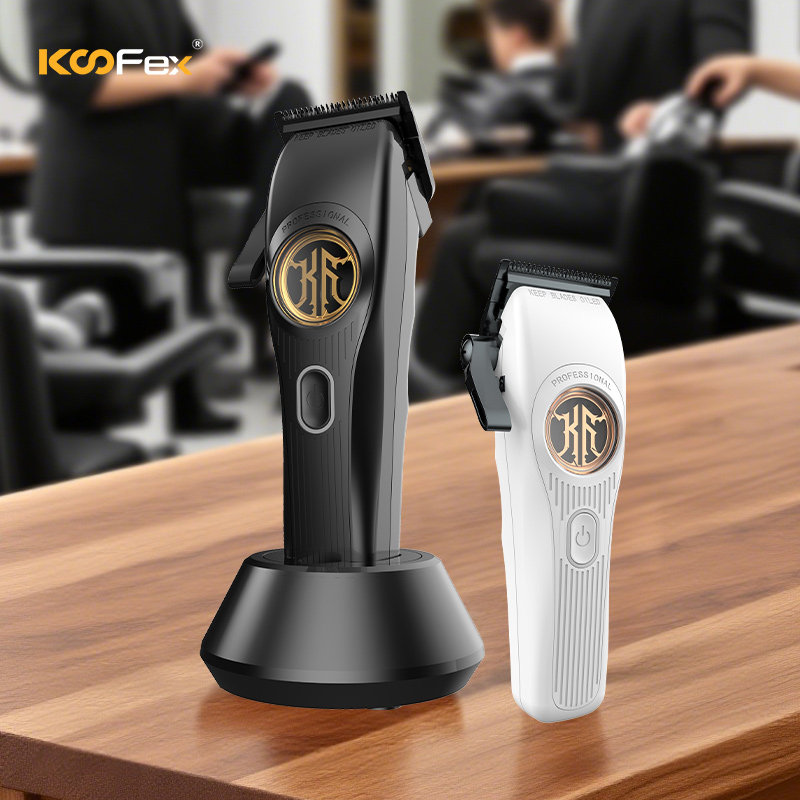 KooFex KF-6605 11500rpm Electric Professional Barber Cordless Vector Motor Hair Clipper