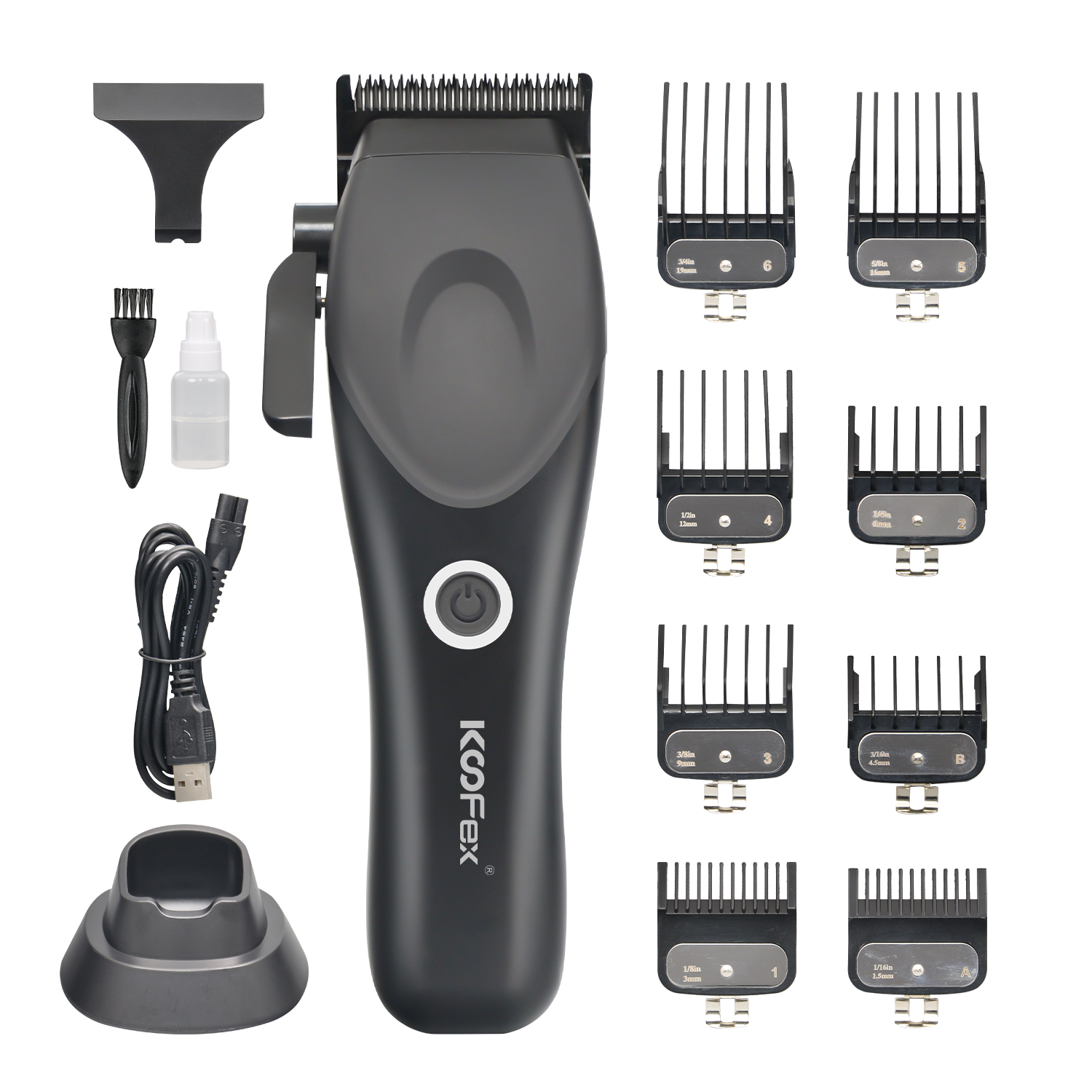 KooFex Pro Cordless Barber Clipper 8500RPM...