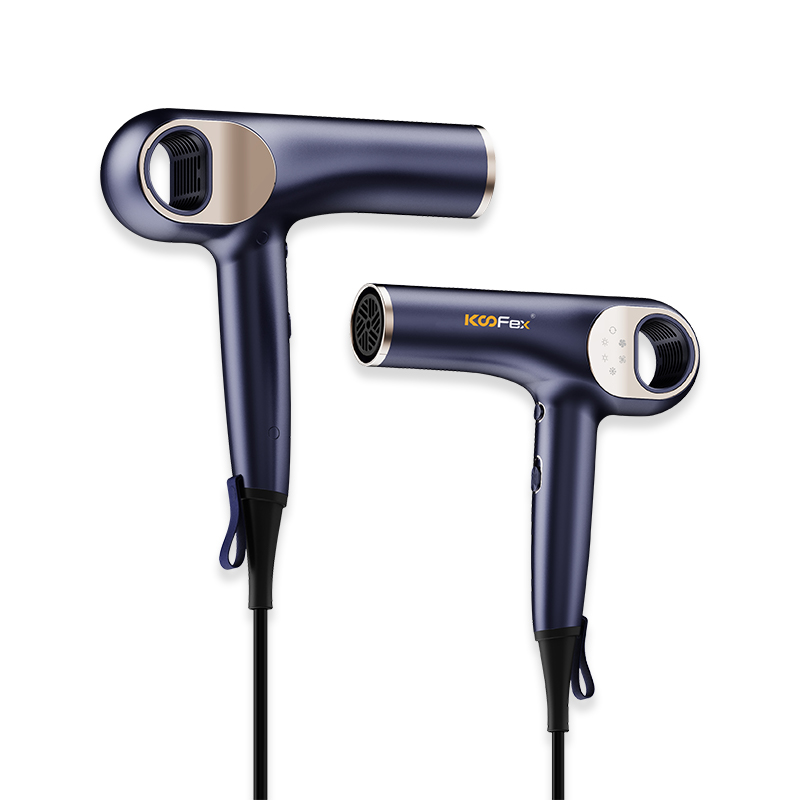 KooFex 1900W High Speed Brushless Motor Hair Dryer LED Digital Display Negative Ion Hair Dryer