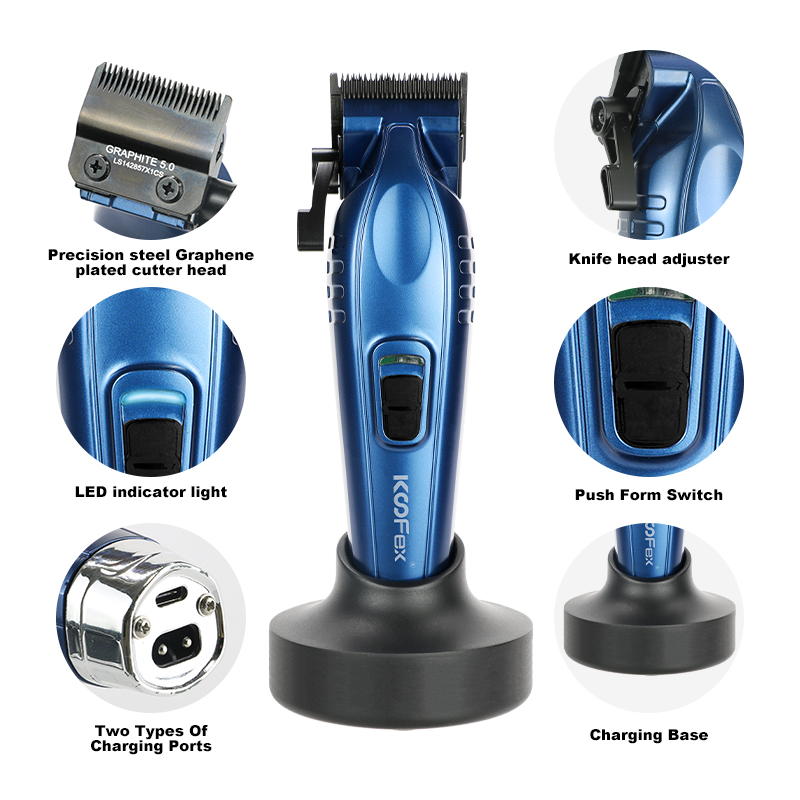 Koofex All Metal Low Noise Hair Trimmer Cl...
