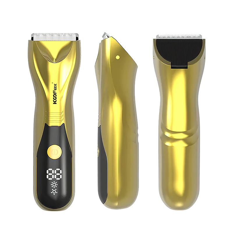 KooFex 2023 Ceramic Blade Body Groomer LCD...