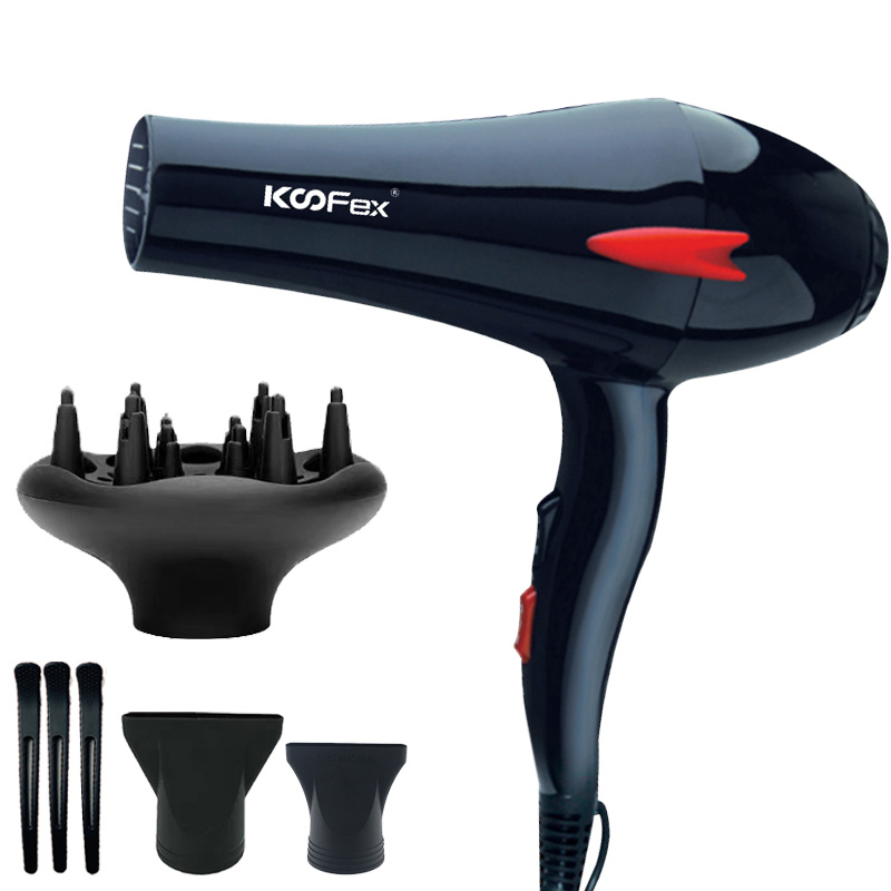 Factory source Bathroom Hair Dryer -
KooFex Hot Selling Professional Light Weight Low Noise Hair Blow Dryer Salon Hair Dryer - KooFex