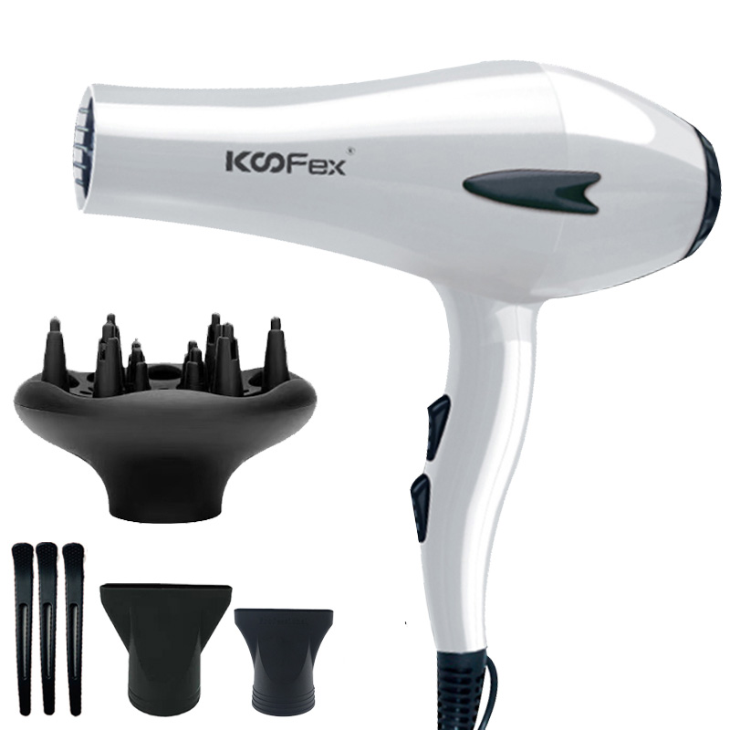 Factory source Bathroom Hair Dryer -
KooFex Hot Selling Professional Light Weight Low Noise Hair Blow Dryer Salon Hair Dryer - KooFex